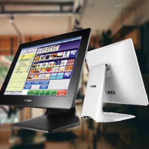 Two All-in-One POS Terminals