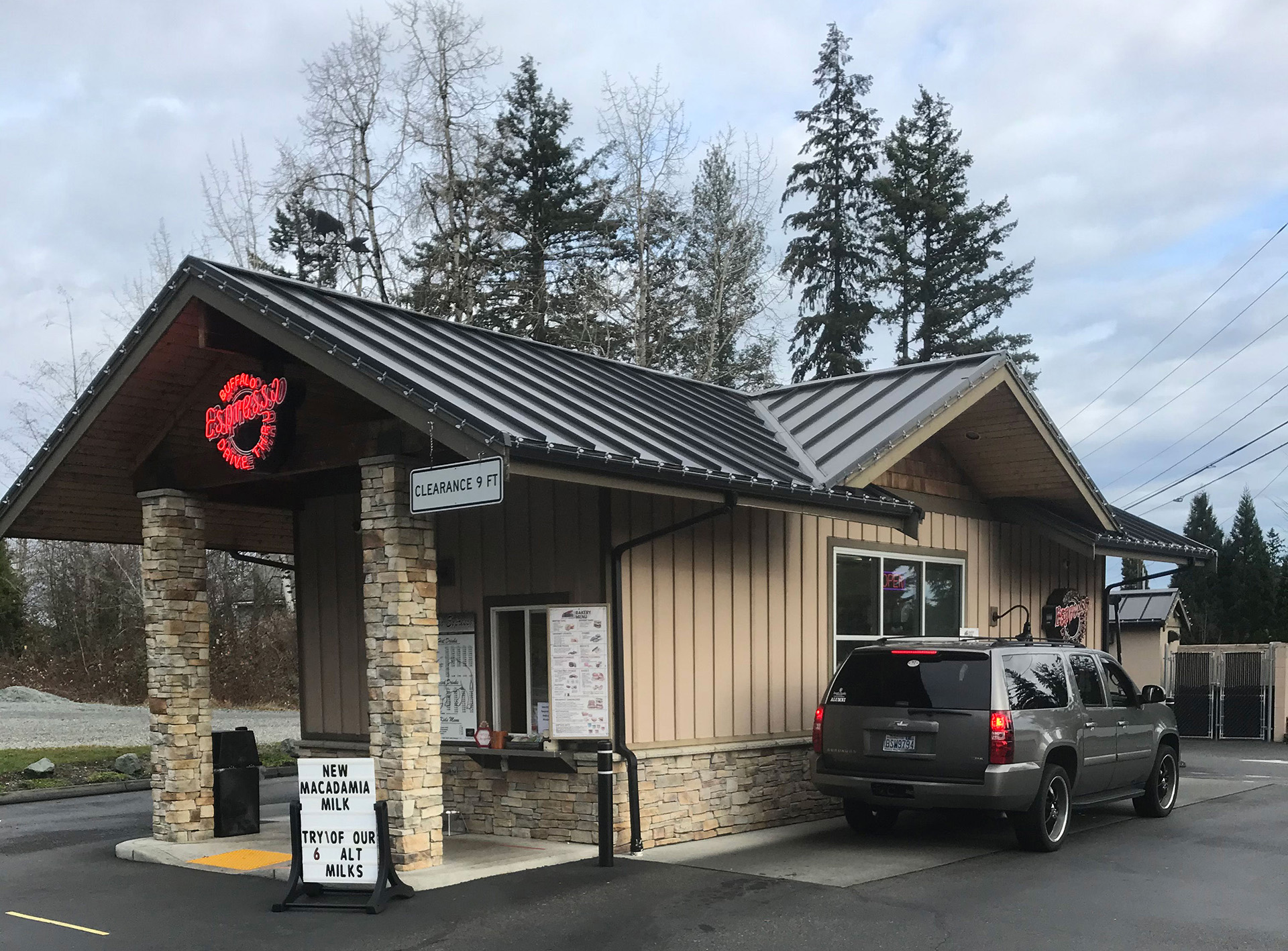 A picture of a coffee shop - Buffalo Espresso